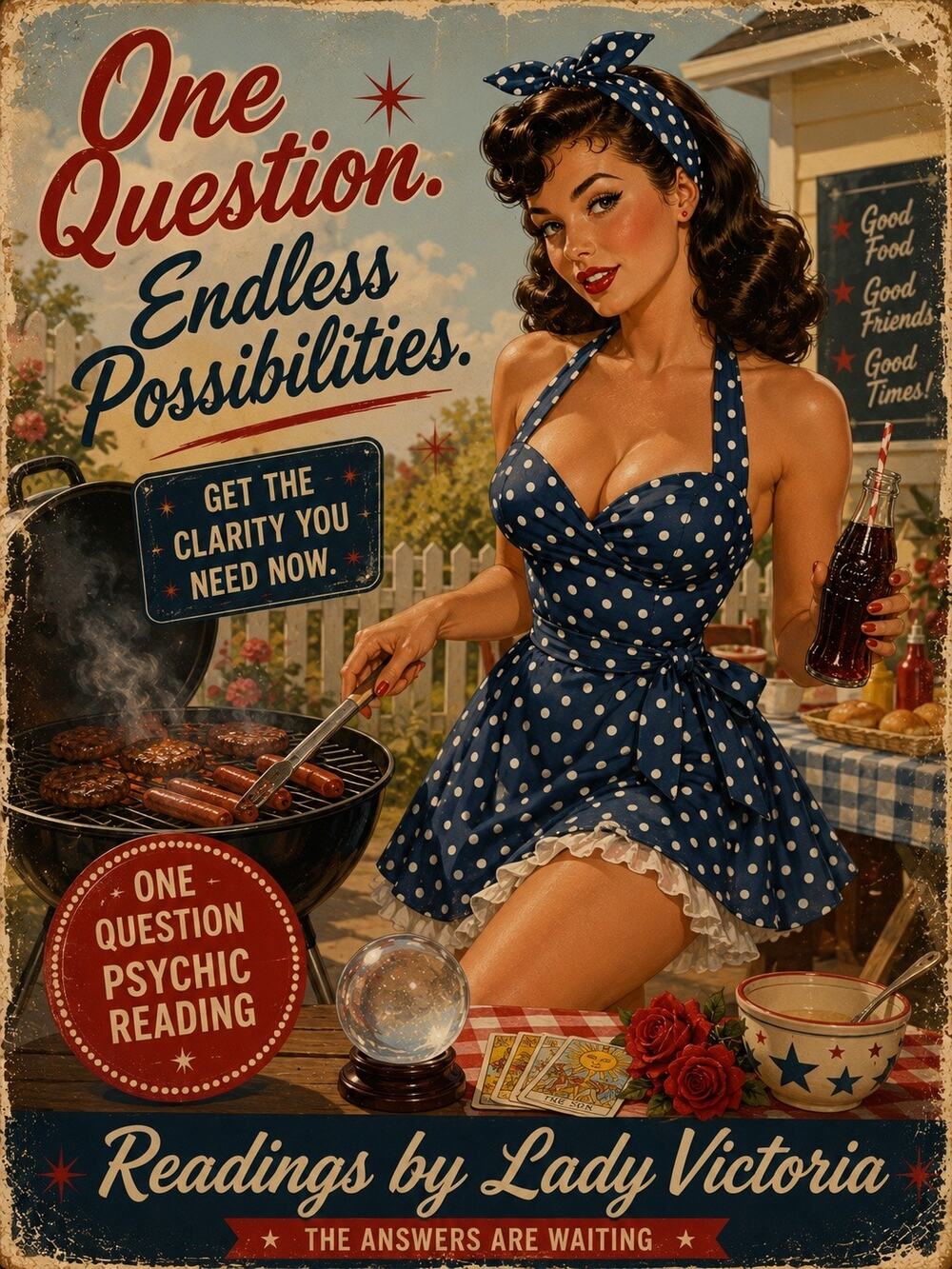 One Question Psychic Tarot Reading Personalized Email Reading + Crystal Gift